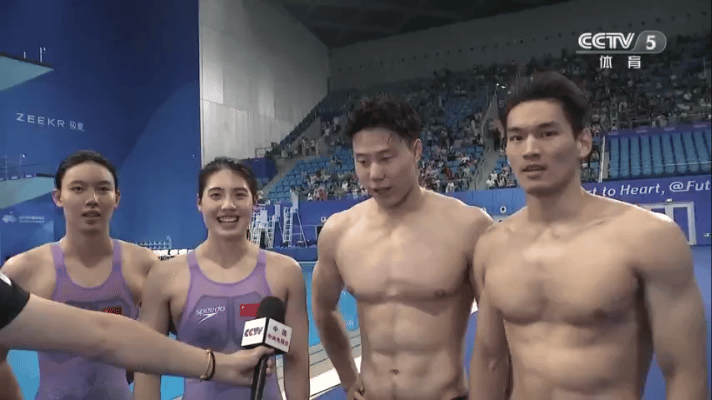 #中国队男女4×100米混接力银牌##覃海洋首枚奖牌# 尽力了，亚军也值得褒奖！
