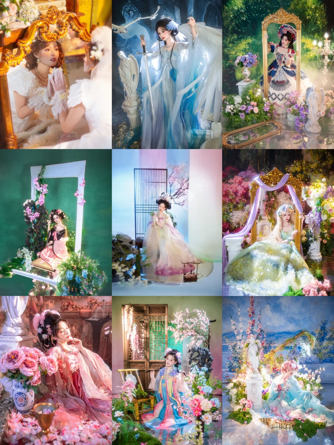 1380两组绘梦女摄|古风童话怪诞美学