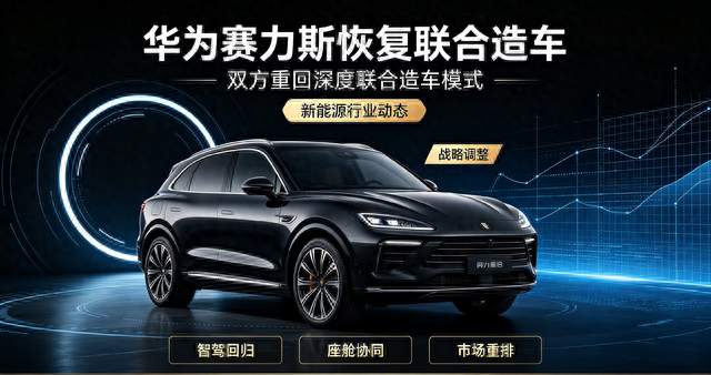 华为赛力斯恢复联合造车，尊界高端布局面临重新卡位