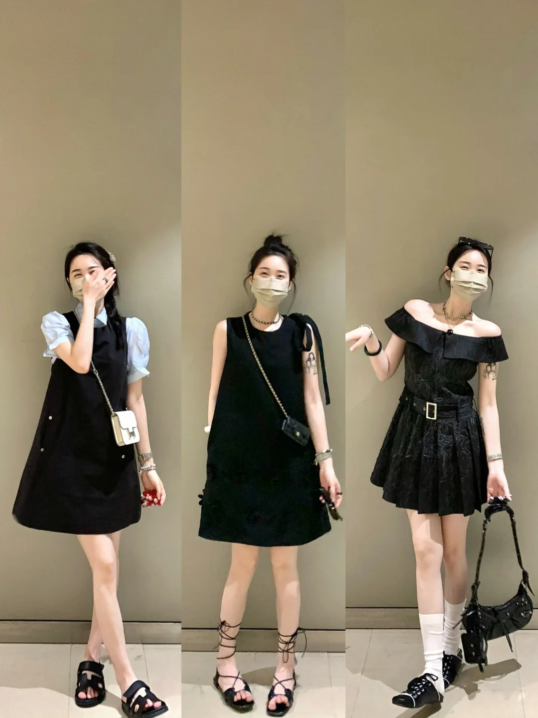 小黑裙合集 优雅俏皮气质于一身