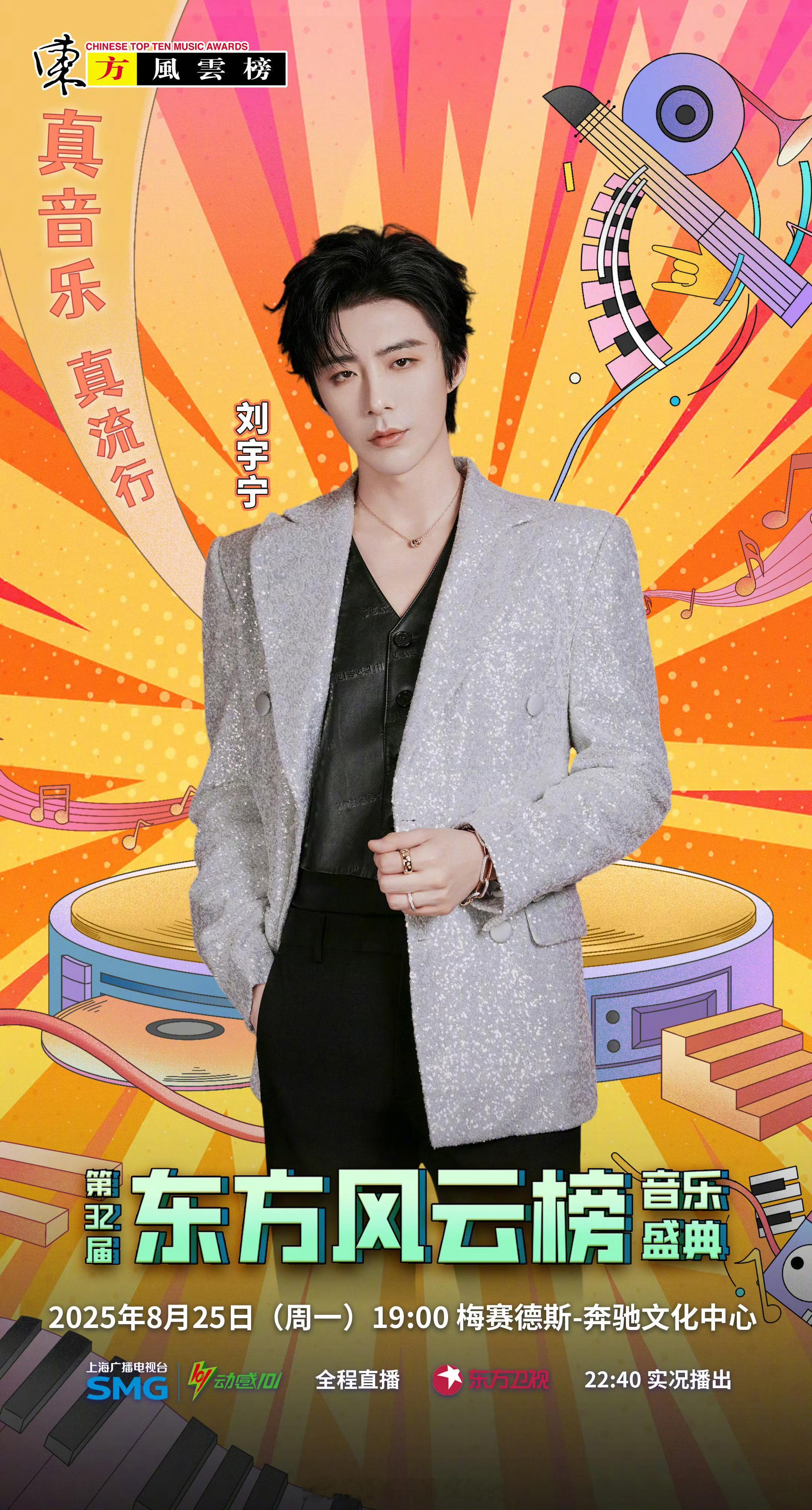 刘宇宁东方风云榜阵容官宣🔥 ​​​