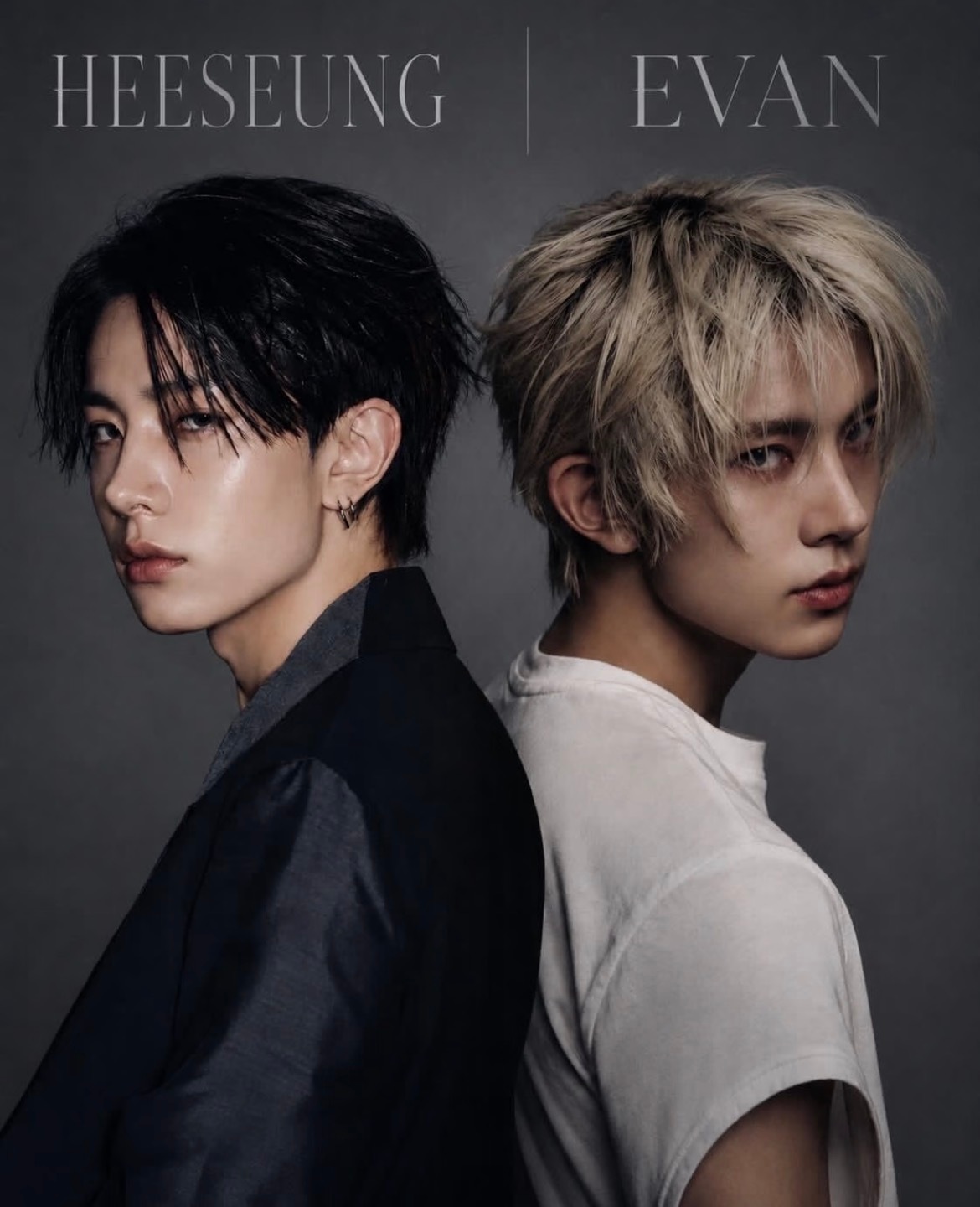 支持水仙Heeseung & EVAN 