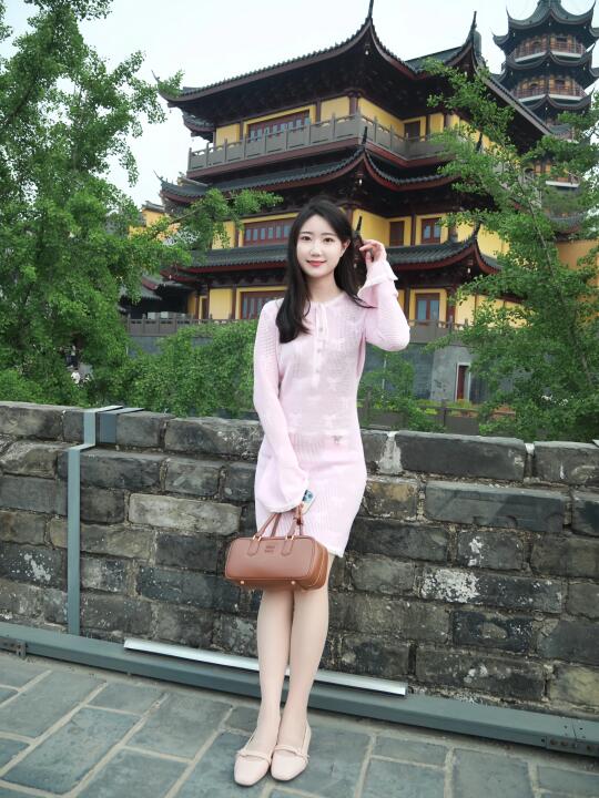在南京明城墙上眺望鸡鸣寺🌅