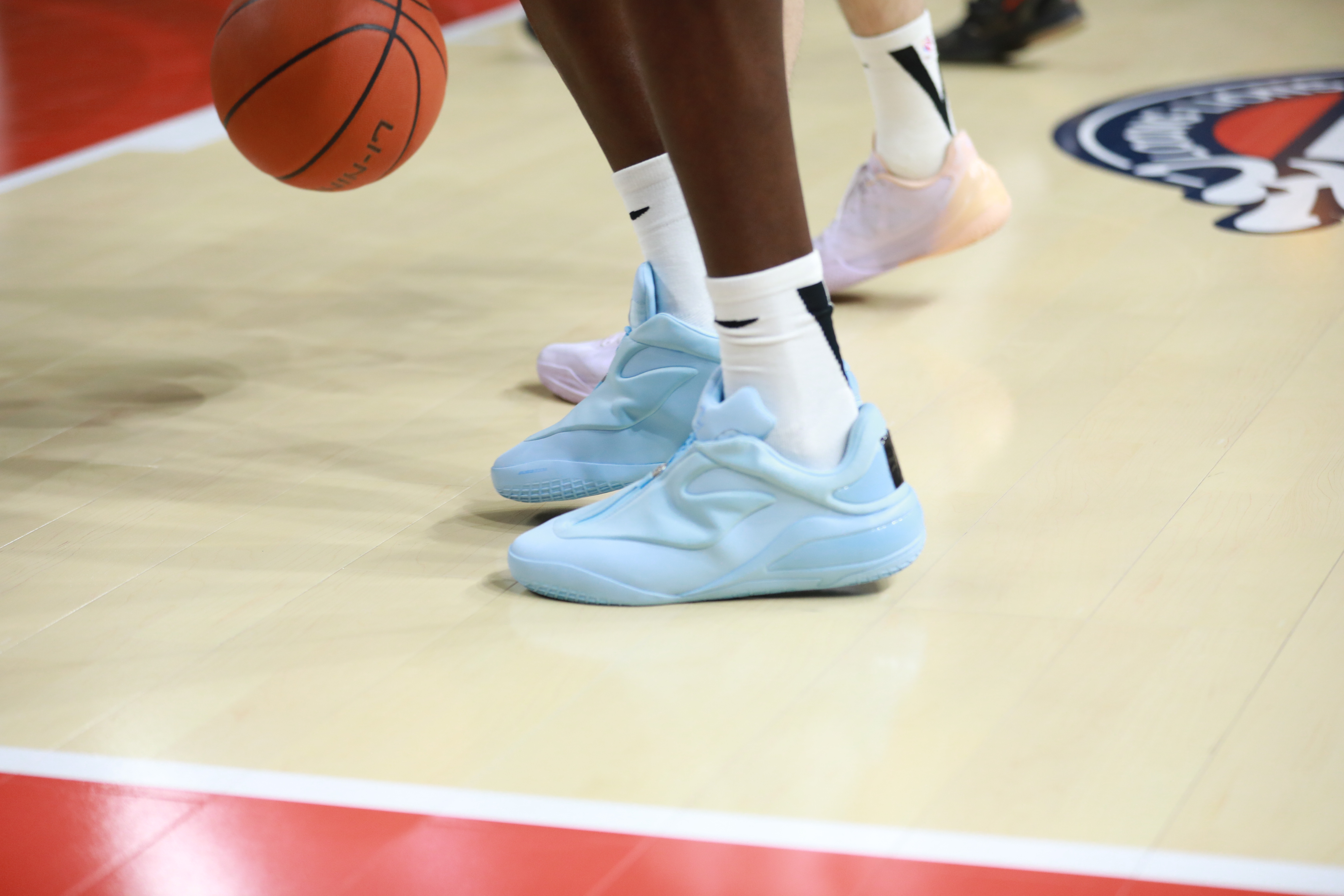 深圳新外援巴吉上脚SHAI 001 Masi Blue配色 广州·华南农业大学综