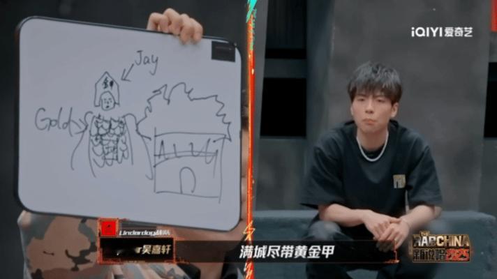 终于有人懂严浩翔的画了新说唱2025Rapeter作为高学历rapper，《满城