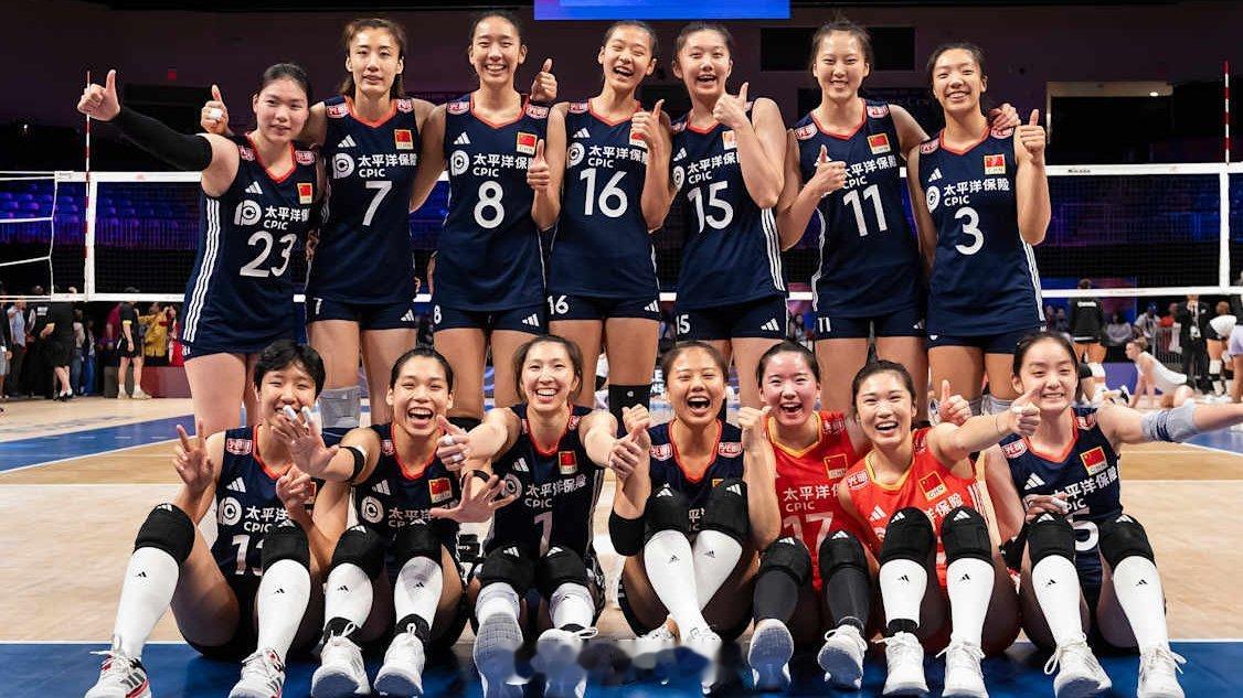 2025世界女排联赛 5-8名排位确定5⃣. 🇨🇳 中国（13万美元）6⃣.