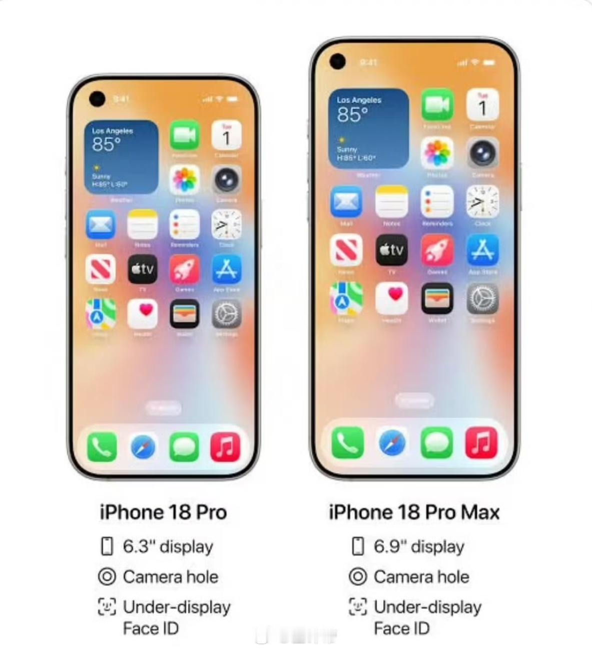 iPhone18Pro或摒弃药丸状挖孔这个iPhone确实在测试屏下3D人脸解锁