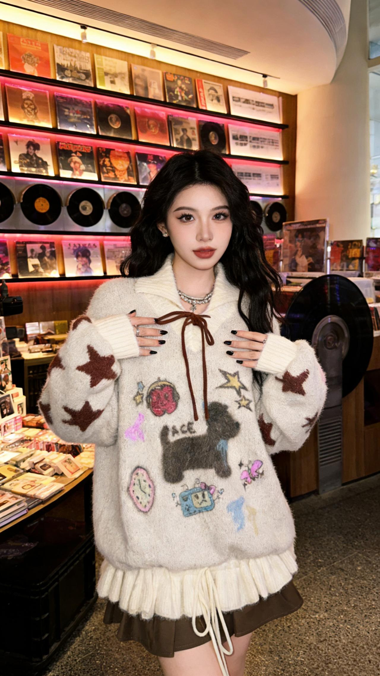 好看的衣服不分年龄冬季出游穿搭思路穿搭这块我很听劝给这个冬天来点多巴胺穿搭美女感