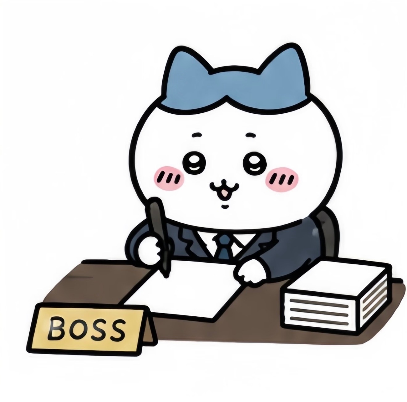 每天打上领带穿上boss开上豪车的成功人士顺纸 ​​​