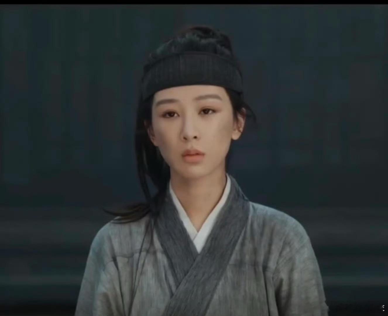 杨紫扮男装是有点子俊俏可爱的 