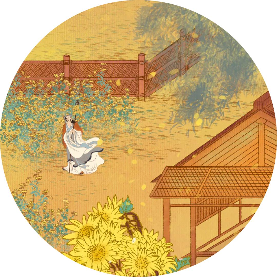 #哪一句诗词能描写你想要的生活?#“采菊东篱下，悠然见南山。”这句诗出自东晋诗人