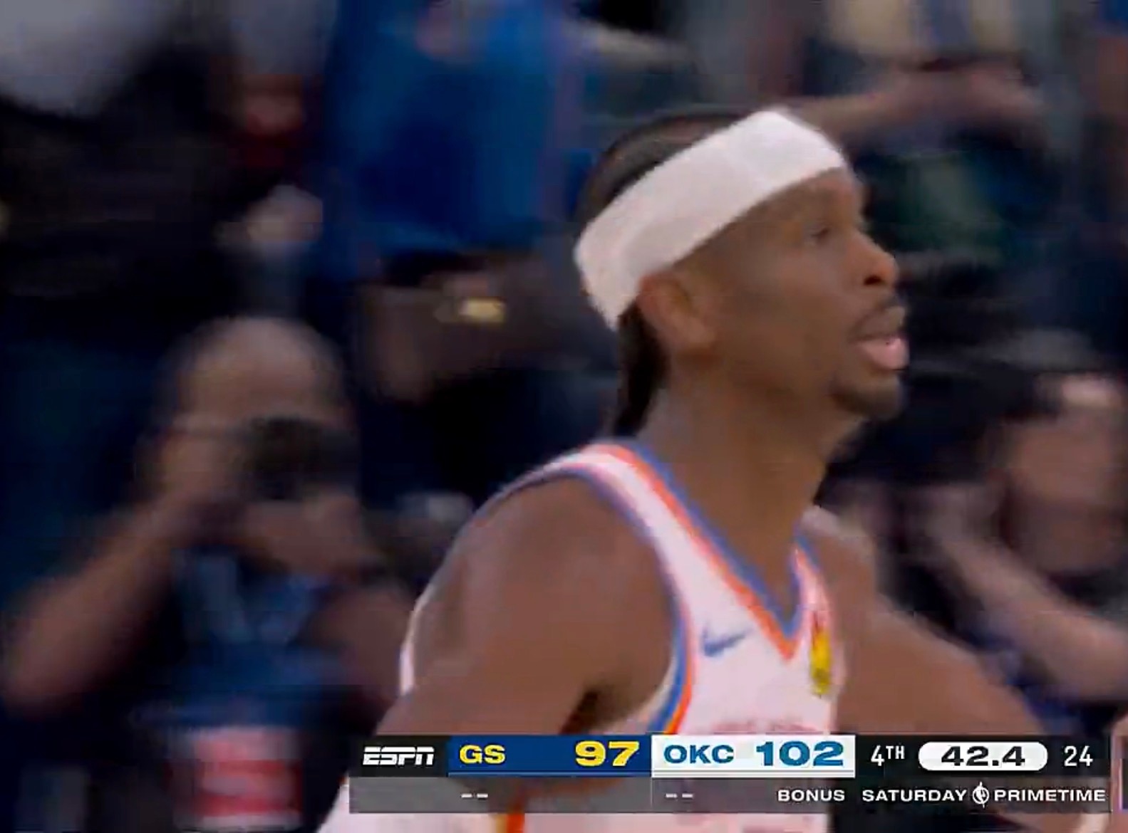 sga三分杀死比赛了，太可惜了