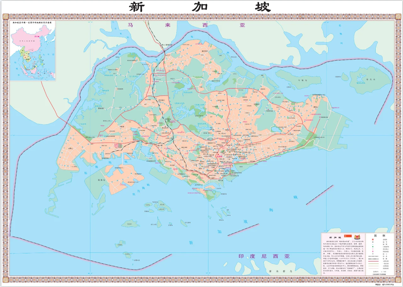 新加坡地图