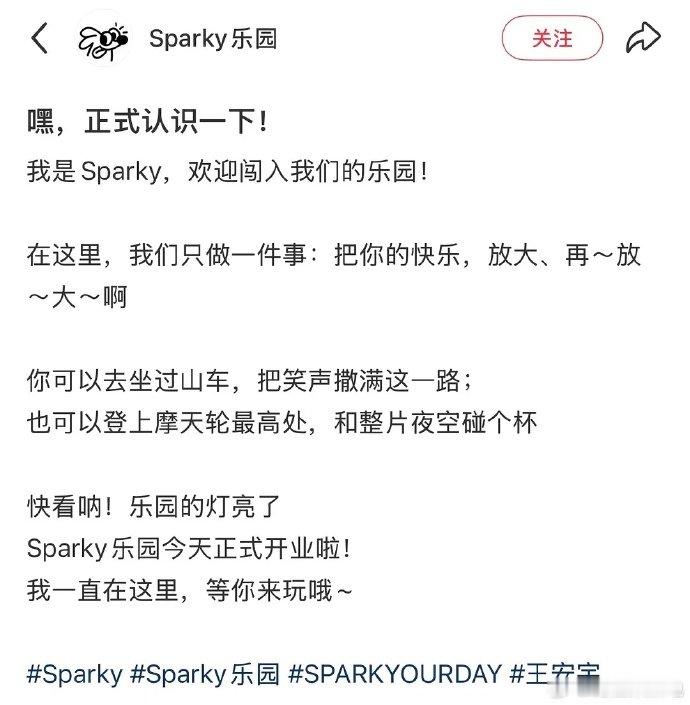 王安宇sparky乐园 王安宇sparky 王安宇也要做潮牌了