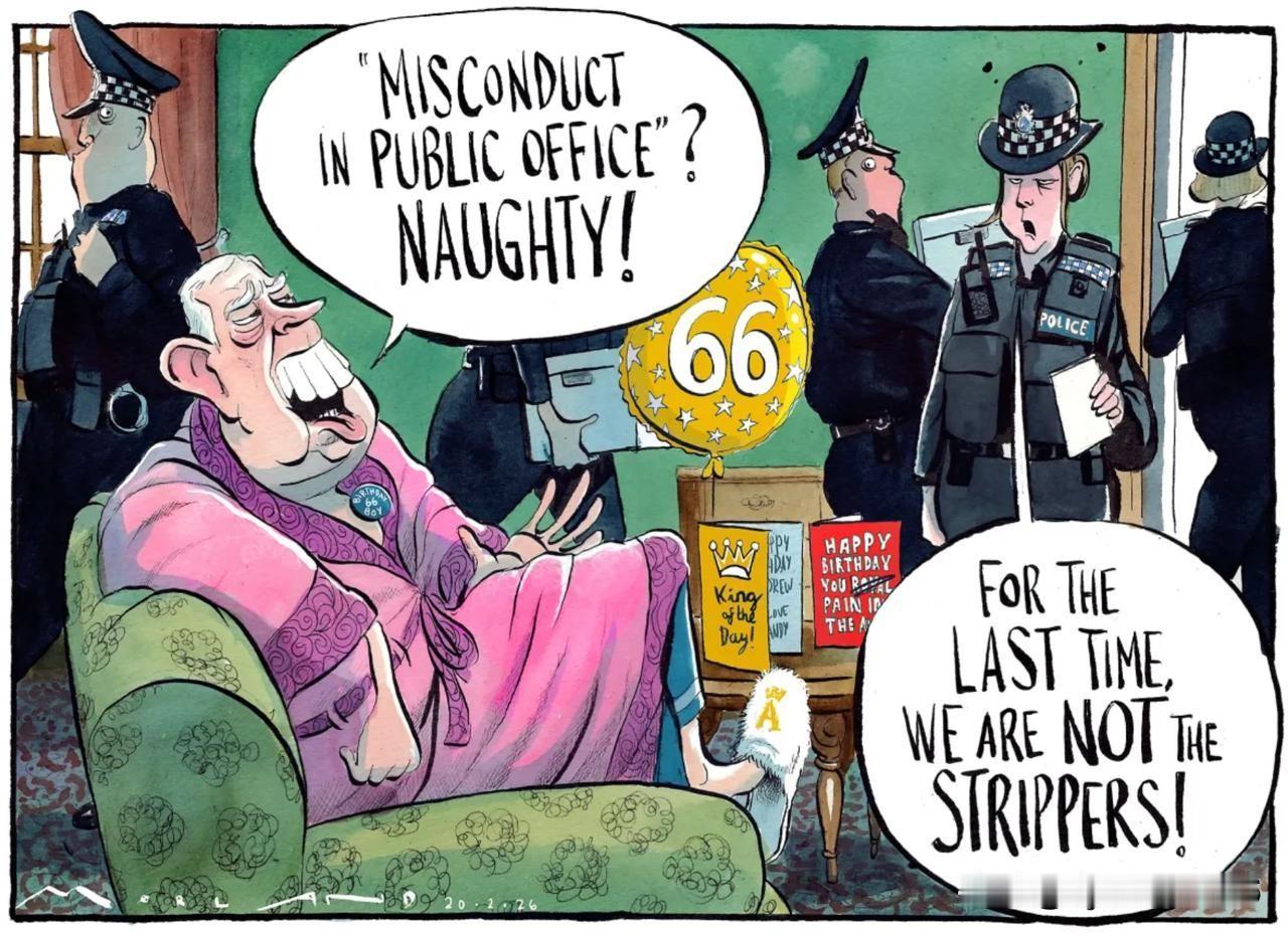 “执勤期间行为不当”？你这淘气鬼！

最后再说一遍，我们不是脱衣舞娘！

《泰晤