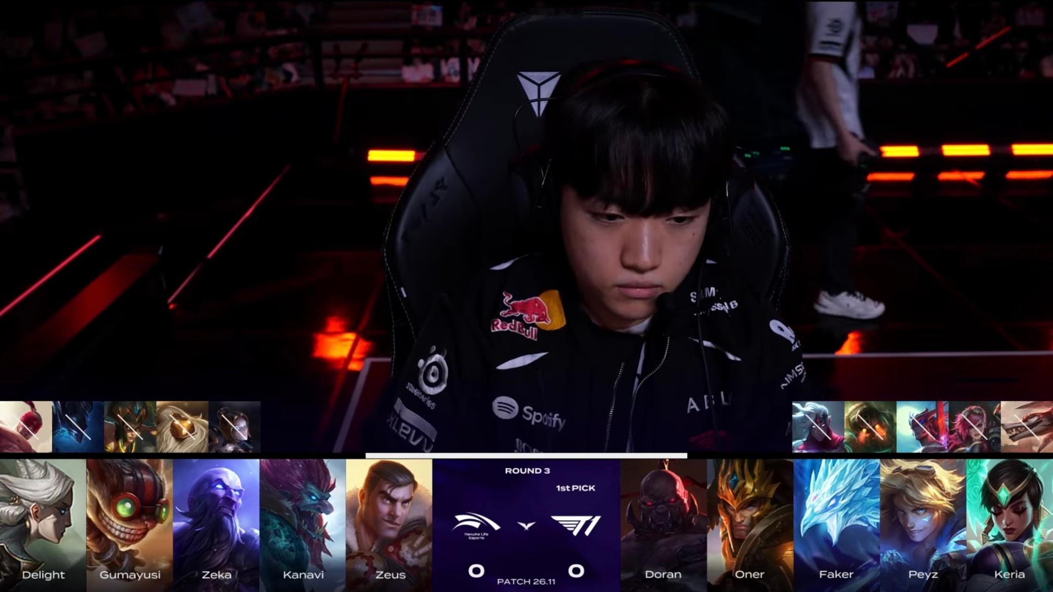 【2026 LCK Road to MSI】 Game 01 vs HLE第一局