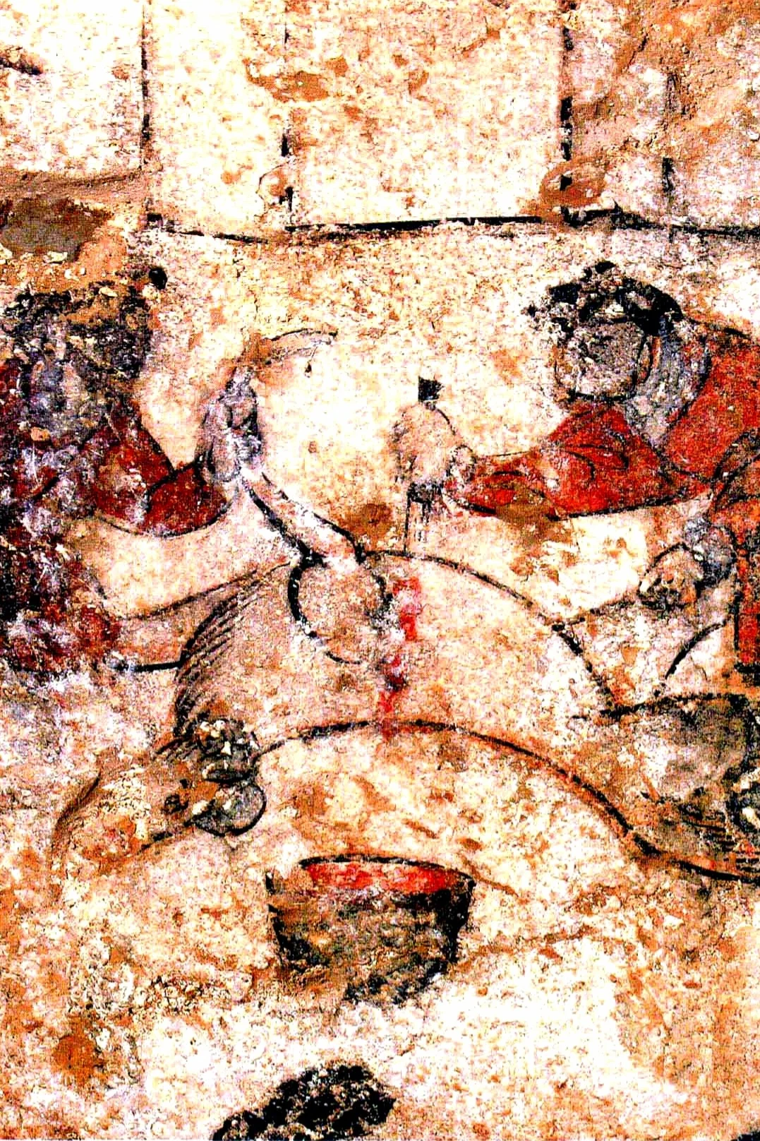 见过宰羊吗？壁画和小时候见过的动作一样。