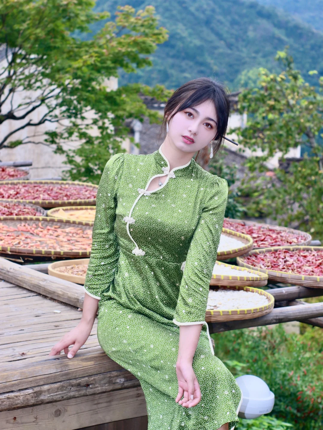 江西旅游|来婺源篁岭看晒秋啦