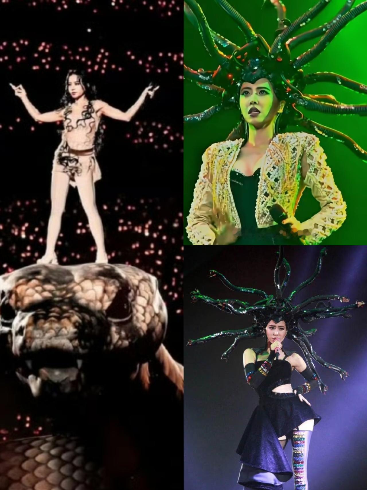 蔡依林挠破脑袋也搞不懂，

明明是非常的前卫、震撼的演唱会舞台，为什么会被别人投