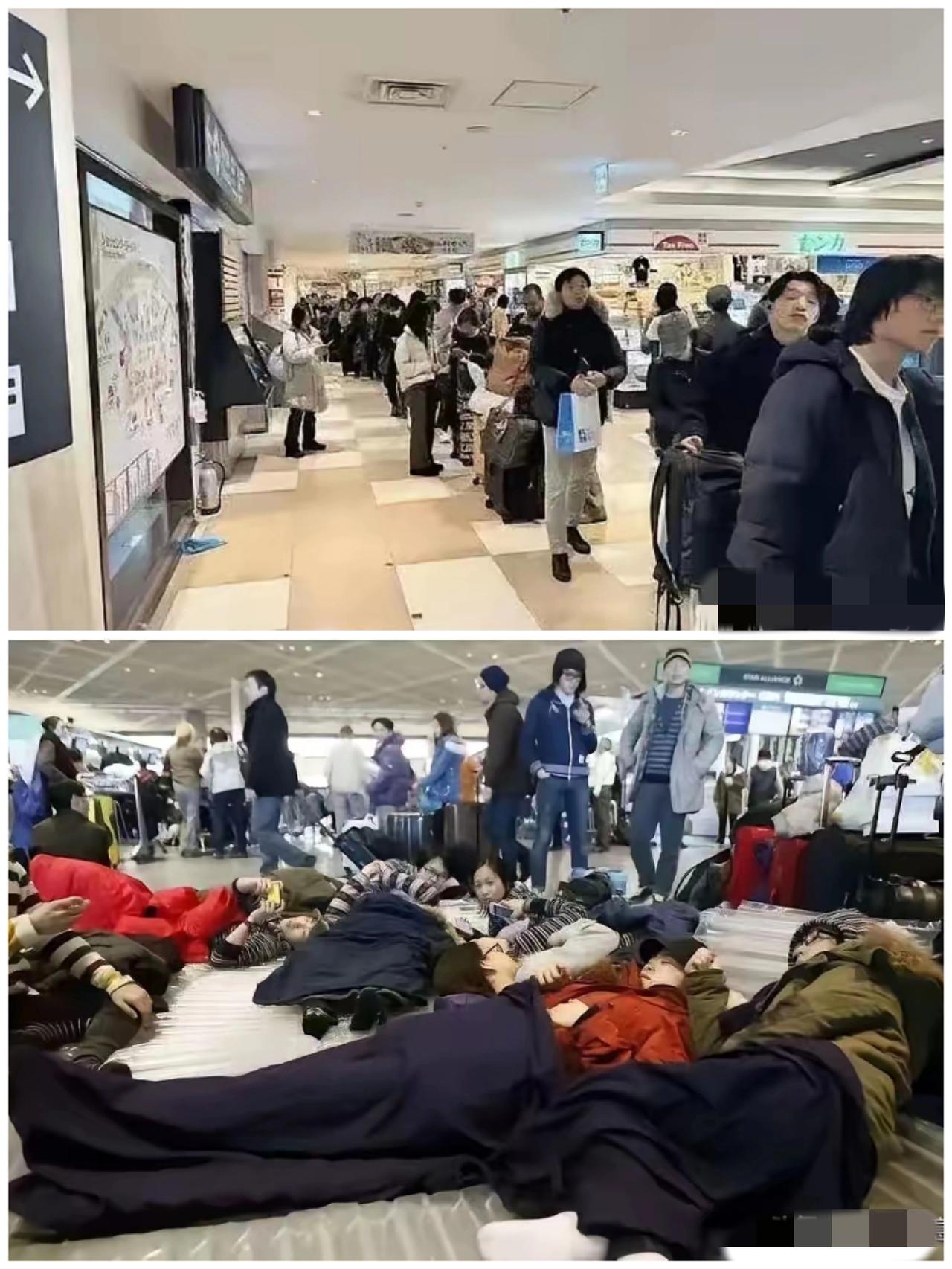 日本机场打地铺的中国游客，可怜吗？一点不同情，纯属自讨苦吃！国家早发旅行预警，提