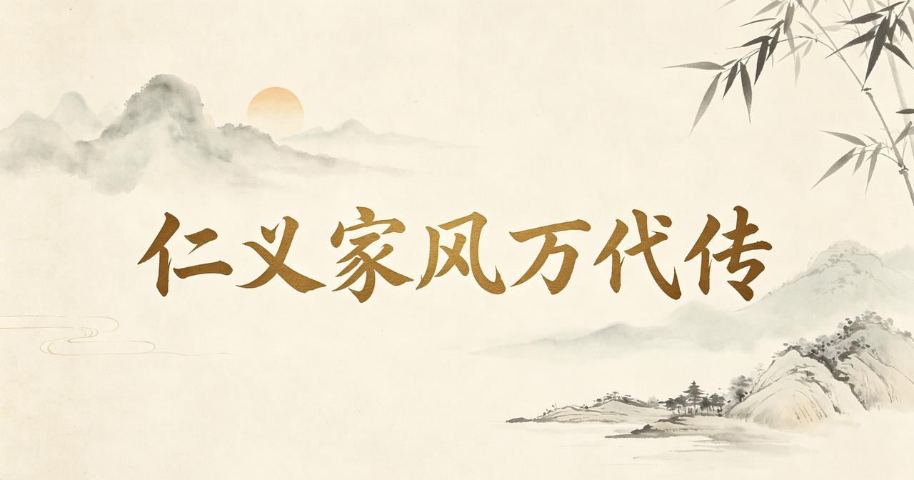 上联:贤良品德千秋颂，邀君赐下联仁义家风万代传