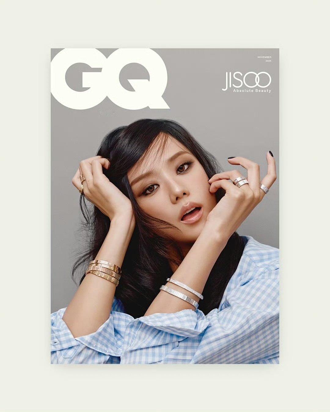 金智秀四封面金智秀韩版gq四封 金智秀韩版gq四封来啦 ​​​