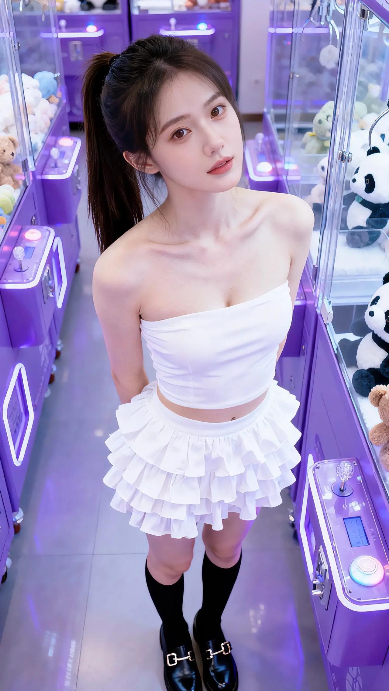 少女心爆棚的抓娃娃机之旅🎮✨如何看待女生穿丝袜 女生的丝袜一般能穿多久 吊带裤