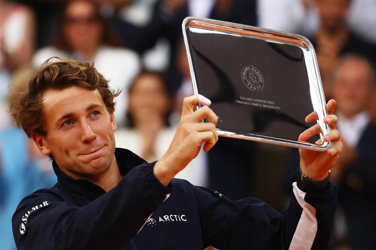 网球有約｜卡斯帕·鲁德ATP1000蒙特卡洛大师赛获得亚军后，被问及他在比赛中缺