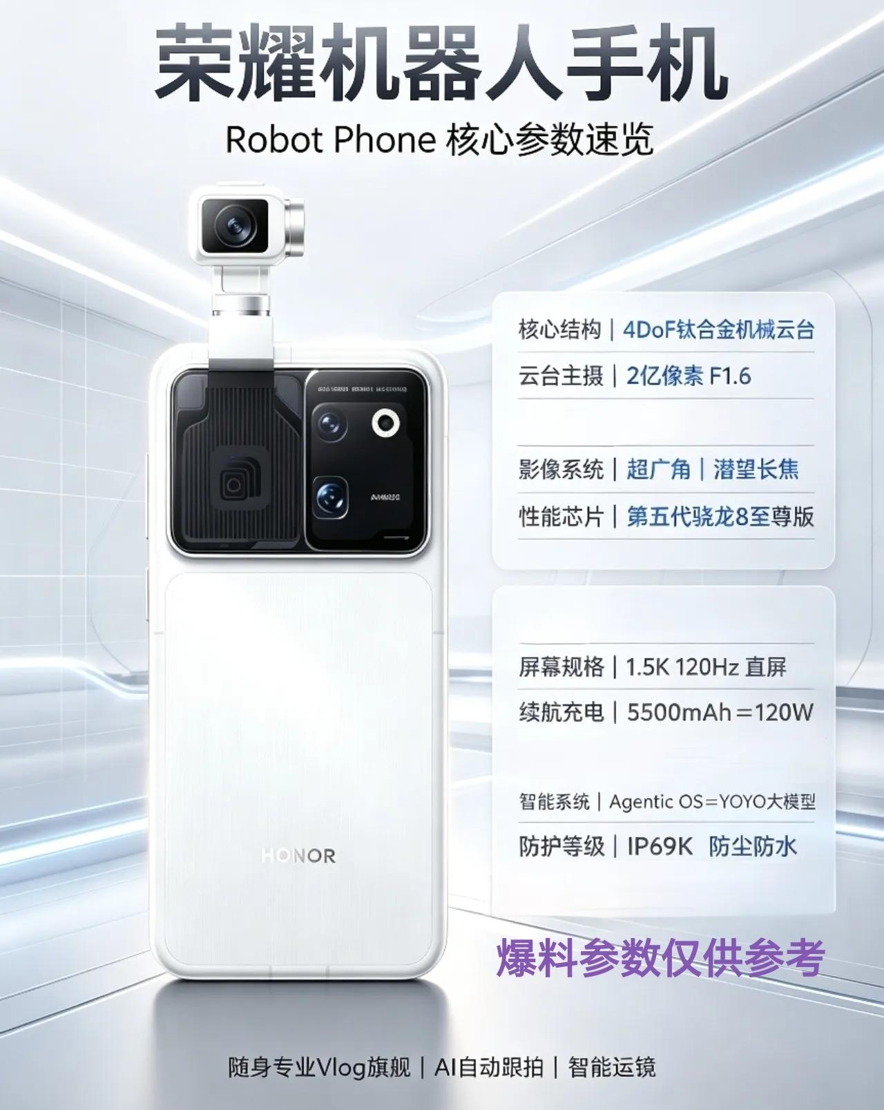 理性算账，荣耀Robot Phone定价区间到底合不合理
 
荣耀这款机器人手机