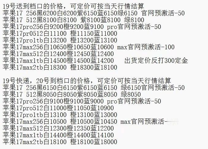 兄弟们，17系列牛牛价格来了，还会有人加价买首批吗[允悲] ​​​