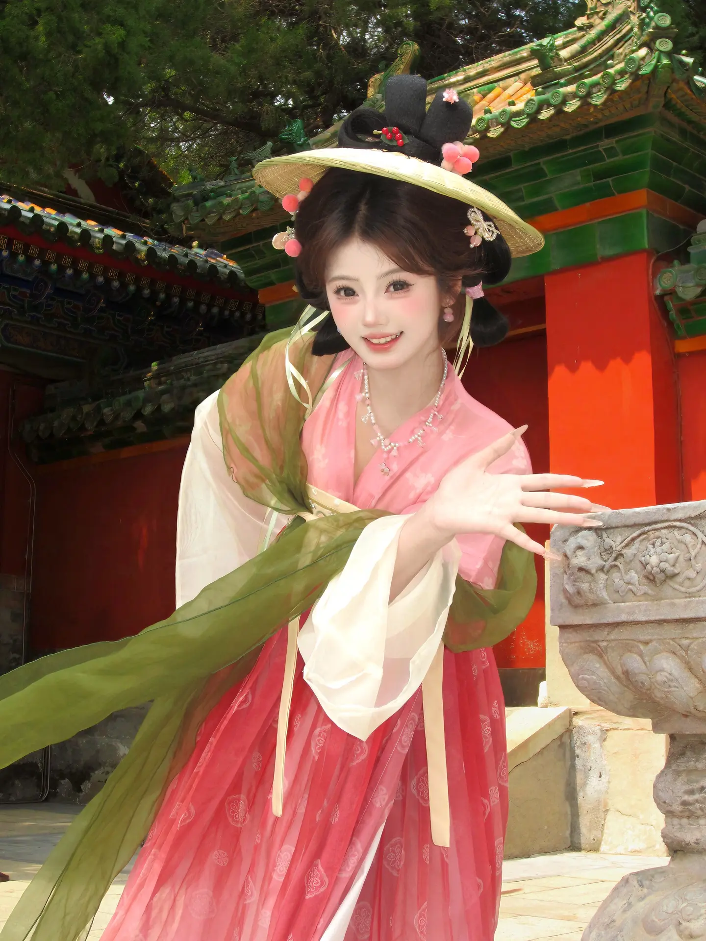 小糖人来送花啦～