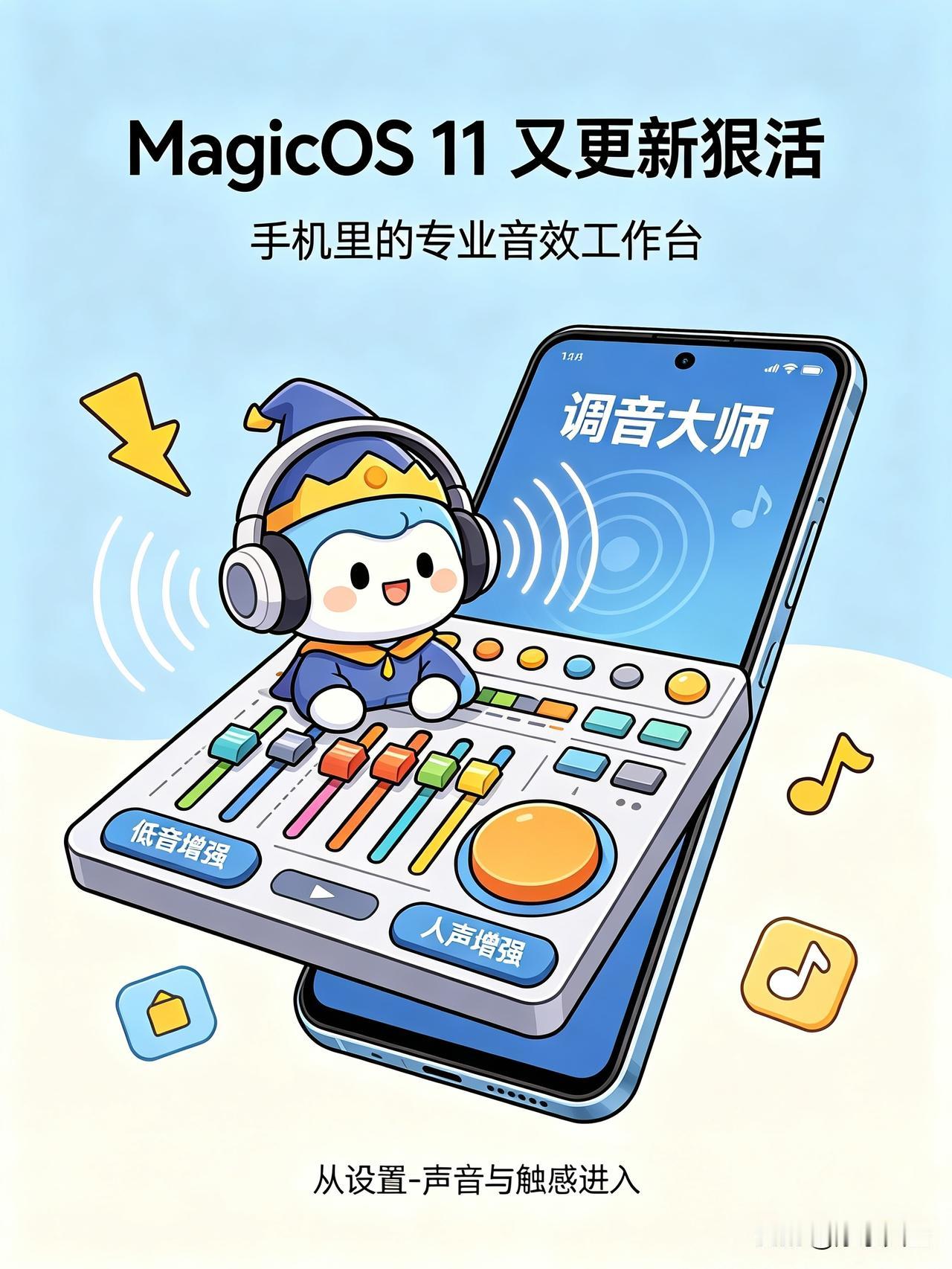 以前想调出好声音，得研究频率曲线、琢磨Q值参数，像半个调音师才能入门。现在？Ma