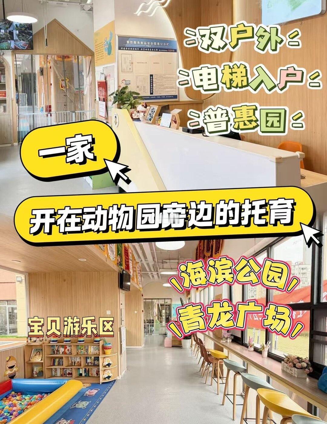 成都一家开在动物园旁托育园
给娃挑选托育真的太费心了！
对比了十几家园区，终于挖