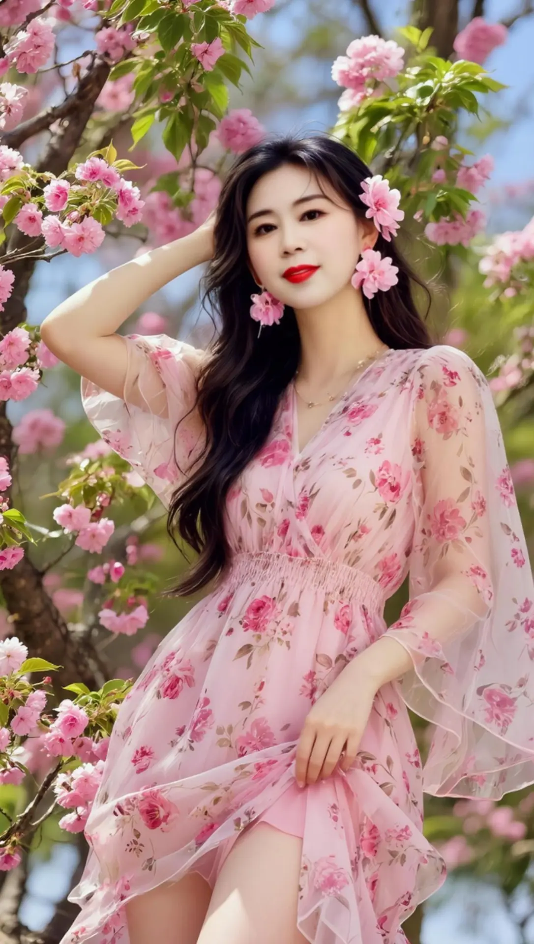 AI春日花漾照 随变ai随便玩