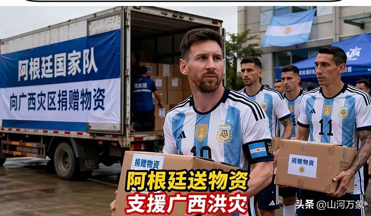 即便是Ai的，也要为阿根廷队点赞！
就冲这，也希望阿根廷队夺得2026世界杯冠军