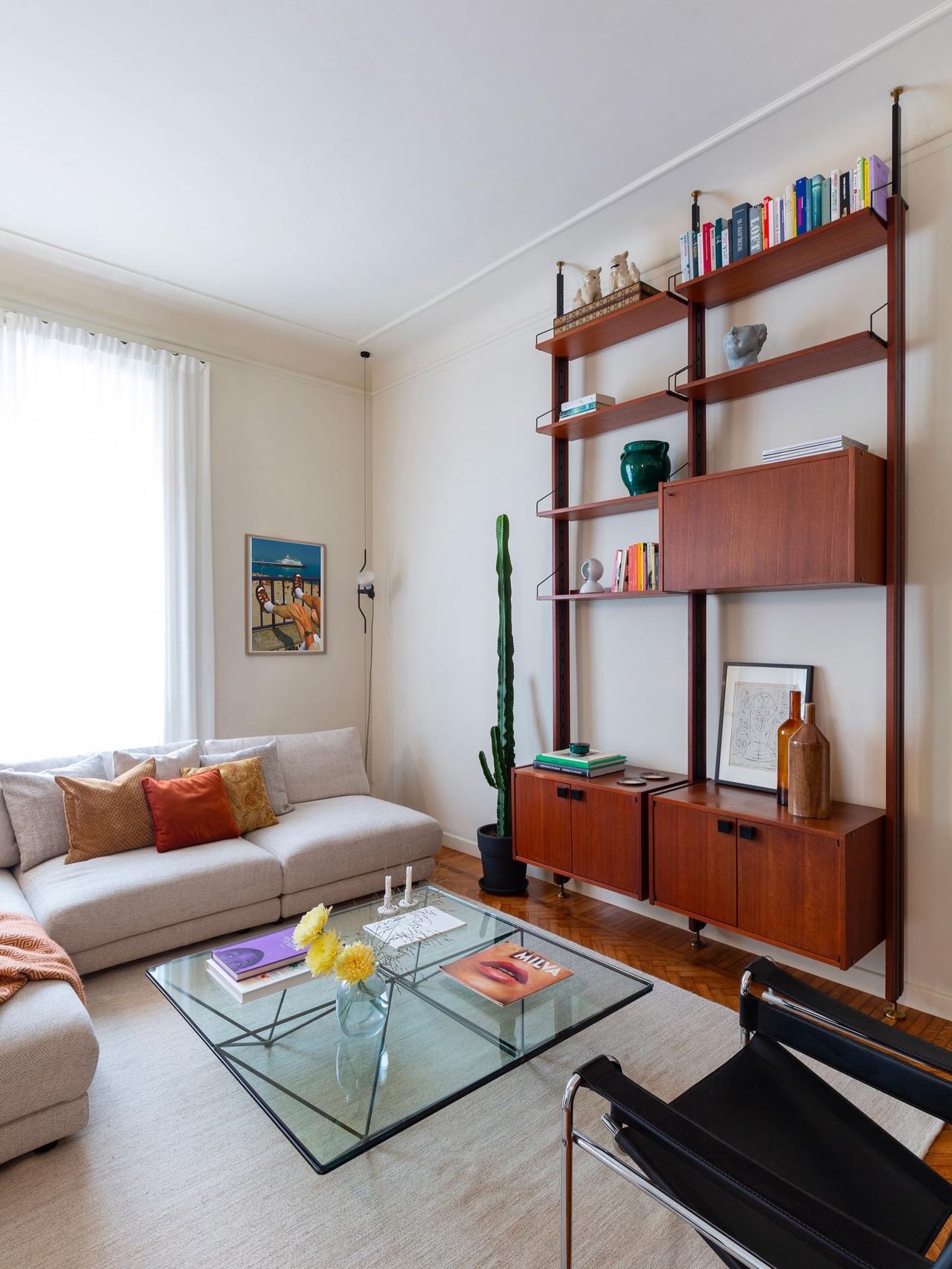 撞色进阶玩法！现代公寓色彩混搭，高级感拉满清新脱俗装修风格 家