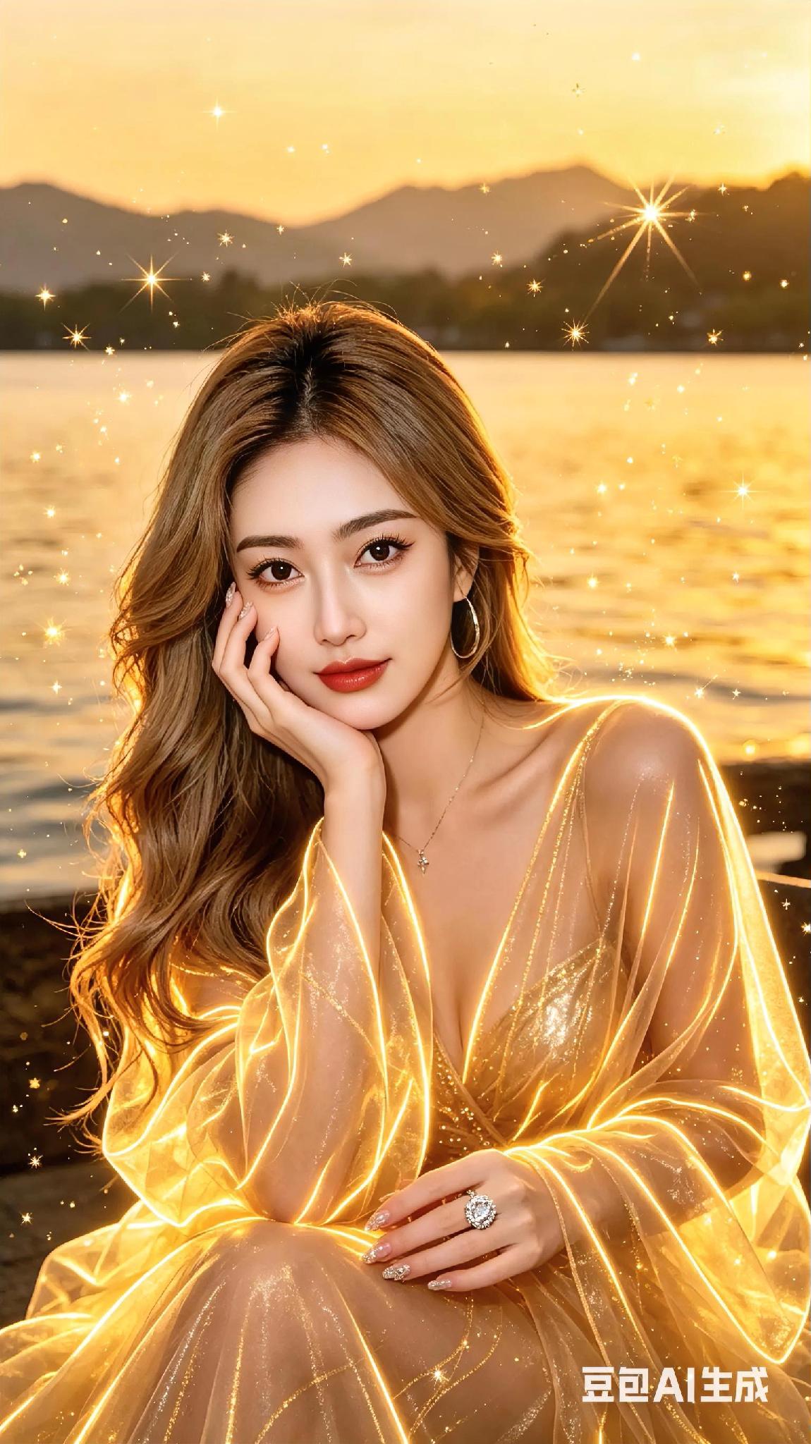 交换一张AI制作的美图