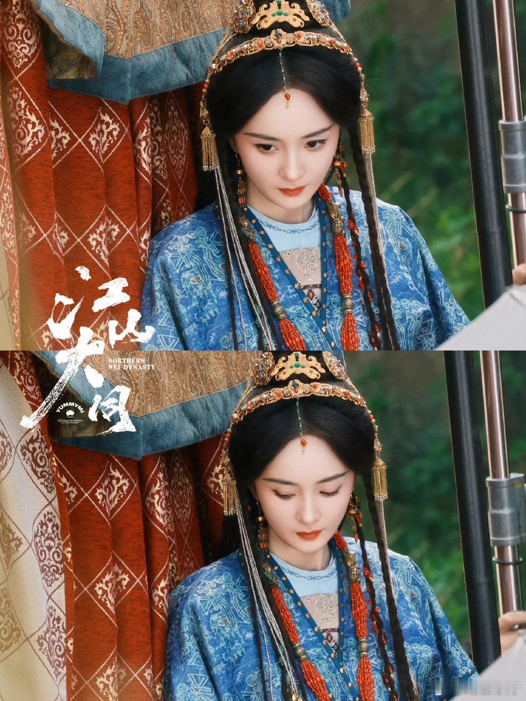 杨幂回应脸被蒸汽眼罩烫伤杨幂被蒸汽眼罩烫出了北魏太后妆明明遭遇了意外烫伤却从来不