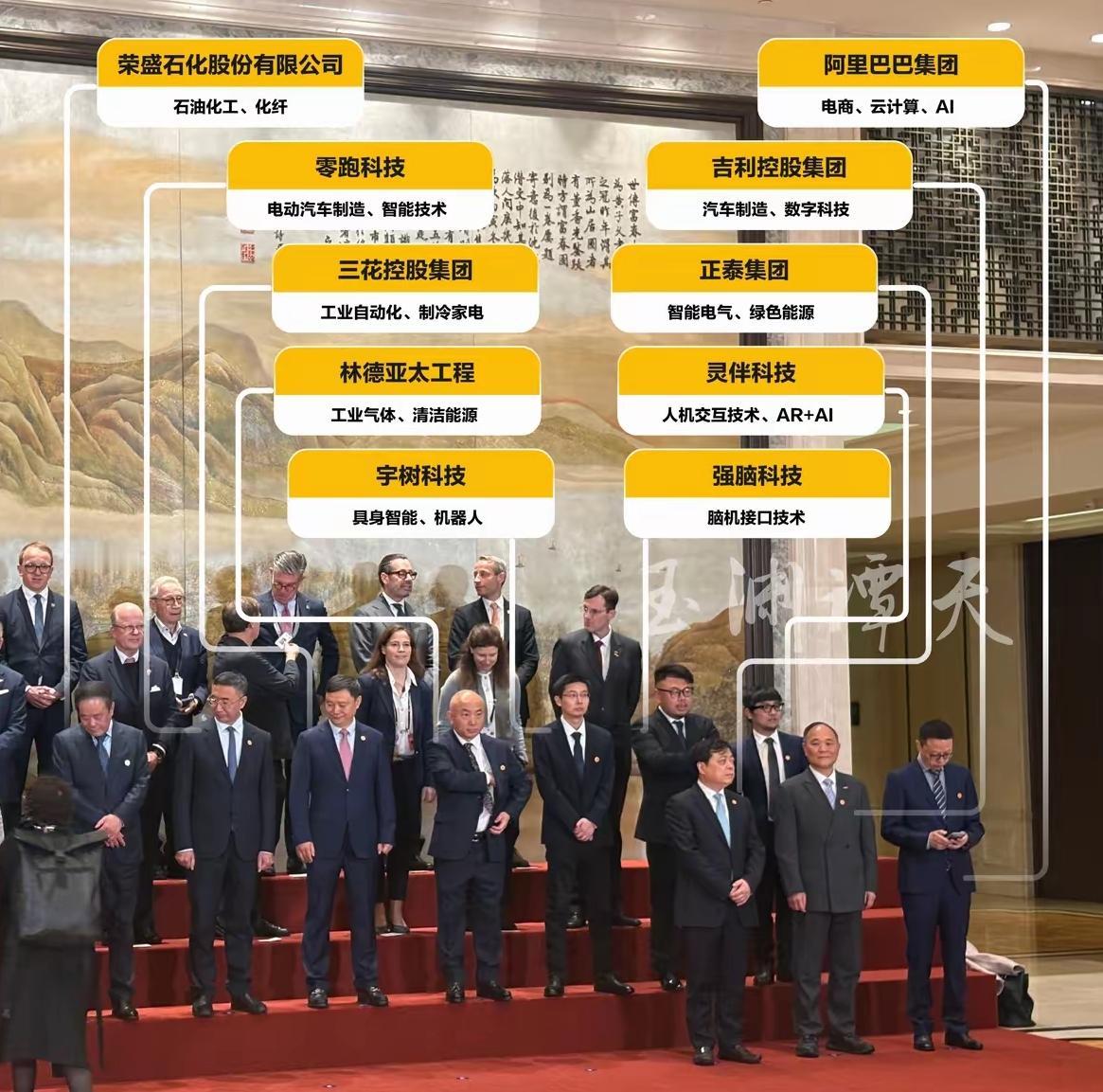 德国总理默茨在杭州会见10家中企代表 
默茨与其代表团2月26日到访浙江杭州，在