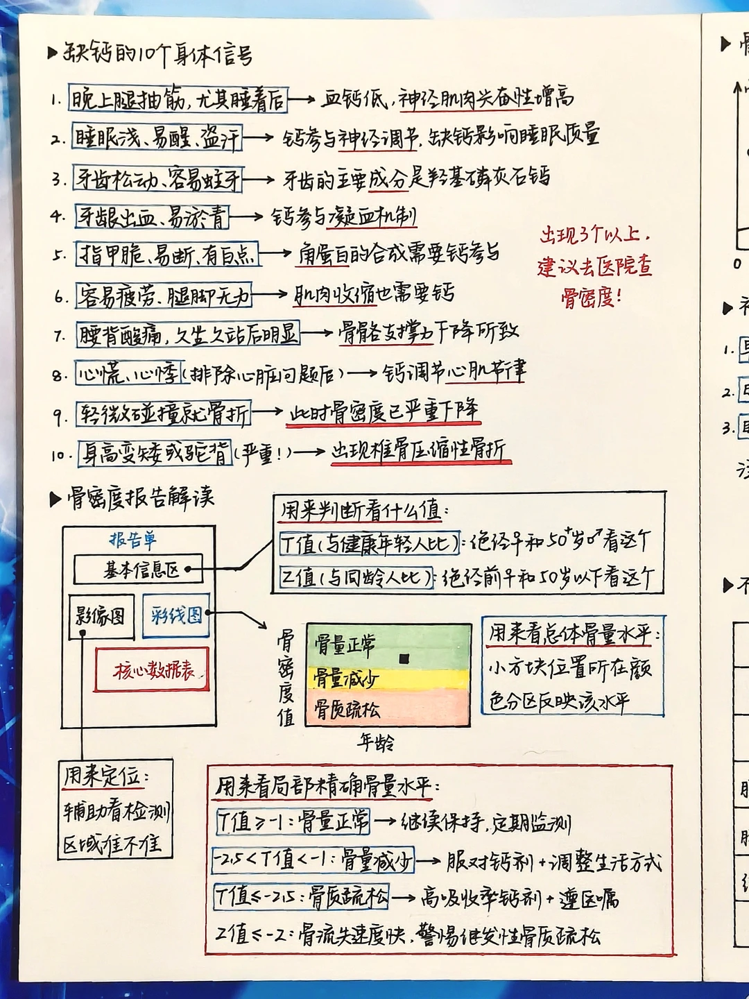 学习笔记｜一篇讲清楚缺钙和补钙！