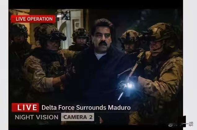 3小时被擒！
2026开年最扎心一幕：美军三角洲特种部队突袭委内瑞拉，3小时就将