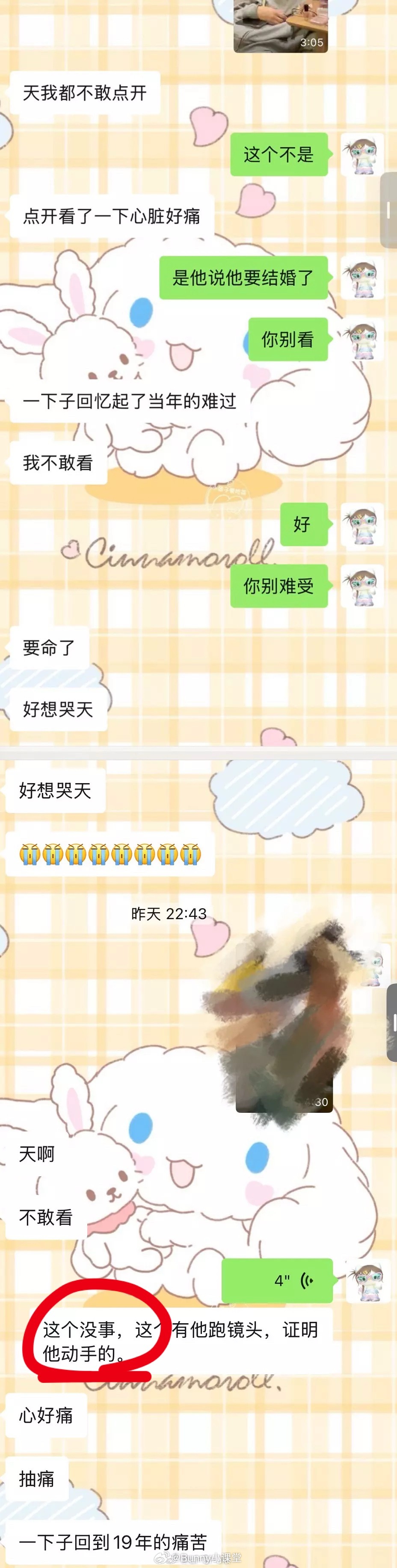 田栩宁苏苏闺蜜半夜晒出聊天记录，提到了“动手”等字眼，闺蜜说苏苏已经精神崩溃，不