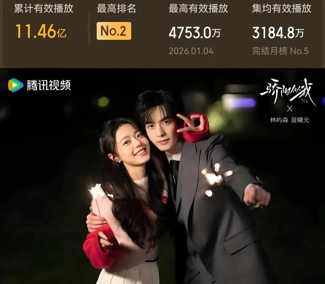 2026年Q1网络剧播放Top10,《骄阳似我》《成何体统》《罚罪》亮眼，《逐玉