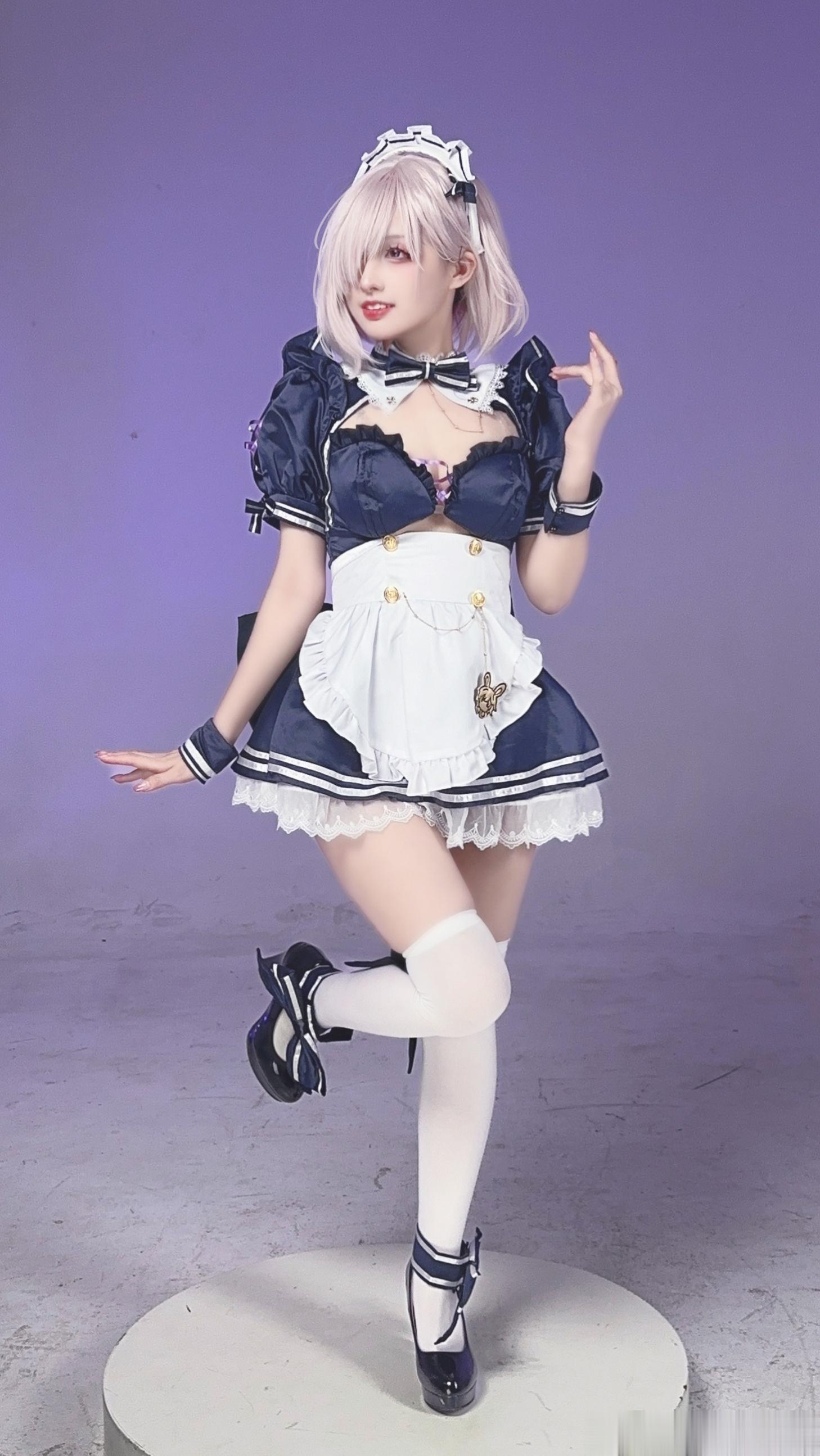 #外星嫣子[超话]# 【玛修 女仆[月亮代表我的心]】“……为了能帮上前辈更多的