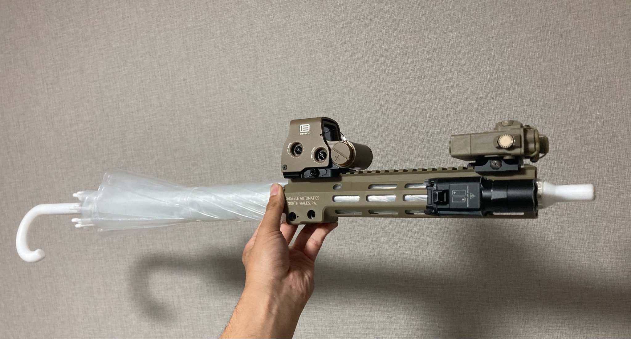 想要这个战术伞套！ 
