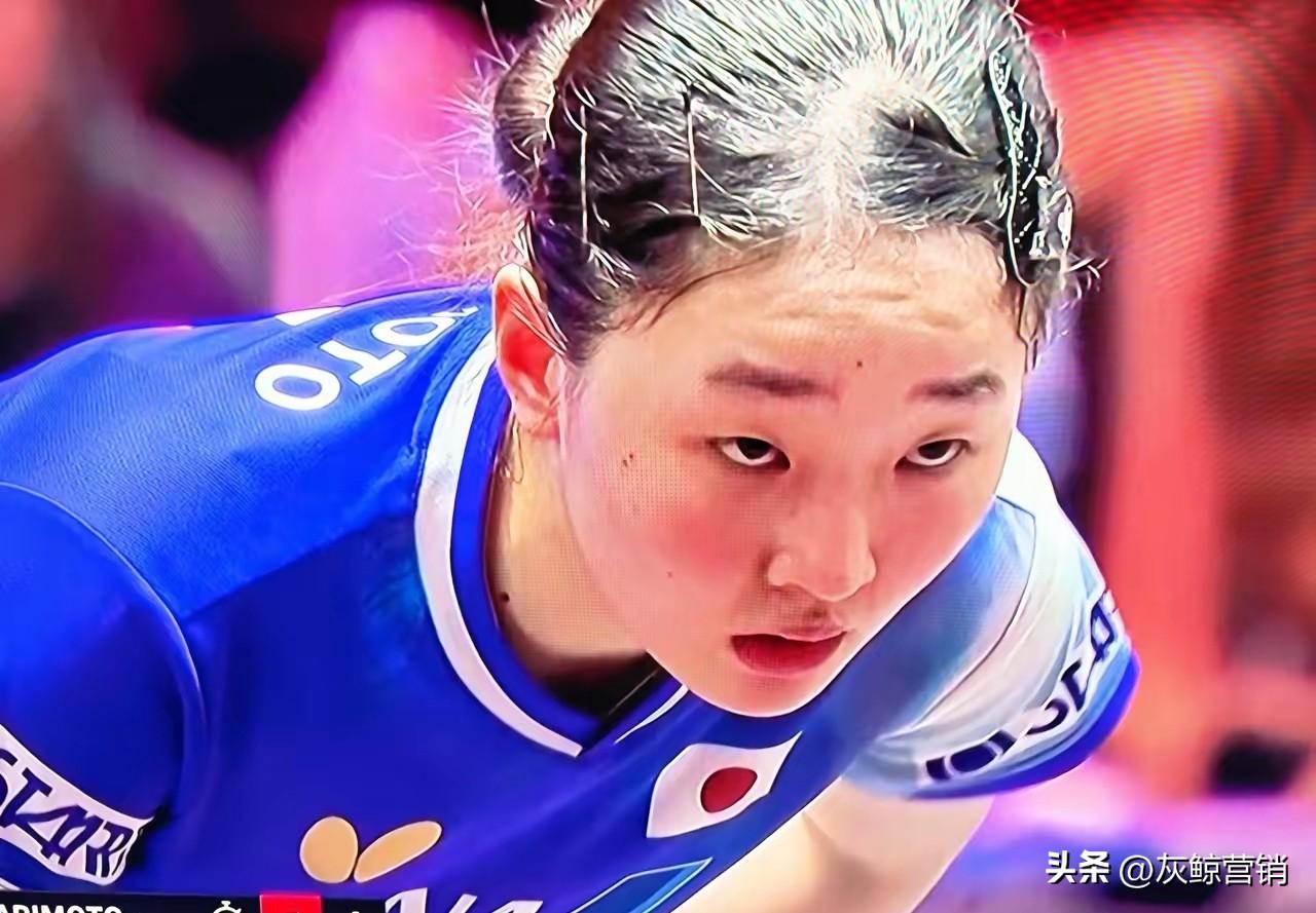 张本美和没有曼昱的阻挡她夺冠了。
确实没有孙颖莎和王曼昱的守护，
张本美和就轻松