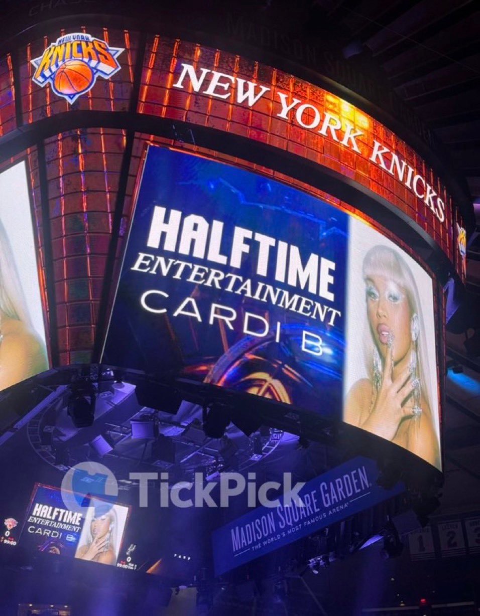 Cardi B将在今天中场进行表演马刺vs尼克斯NBA总决赛
