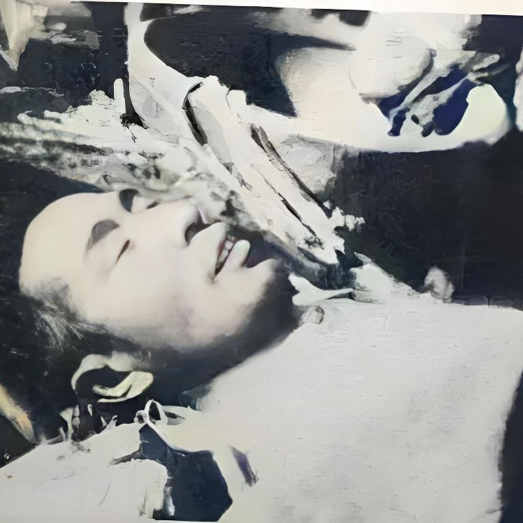 1948年，黄埔名将熊绶春阵亡，我军打扫战场的时候，给他拍下这一张照片，镜头中的