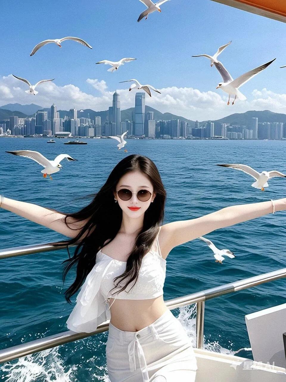 海风拂面