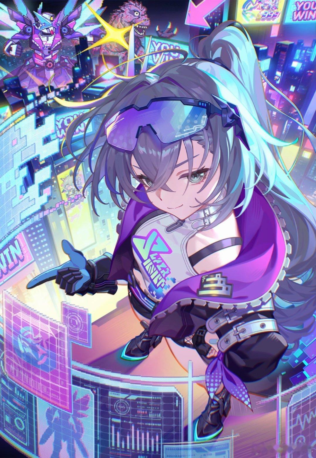 银狼和戴安娜聊上了次元跨界双向奔赴，银狼主动邀约，戴安娜欣然回应。少女之间的互动